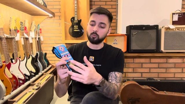 Обзор ремня для гитары Ernie Ball 5326 Jacquard Sedona Blue | SKIFMUSIC.RU смотреть онлайн