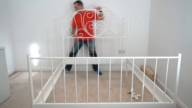 IKEA LEIRVIK bed instructions смотреть онлайн