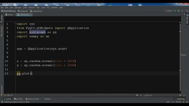 How To Draw Scatter Plot in Pyqtgraph смотреть онлайн