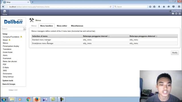 ERP - TUTORIAL WEB DOLIBAR