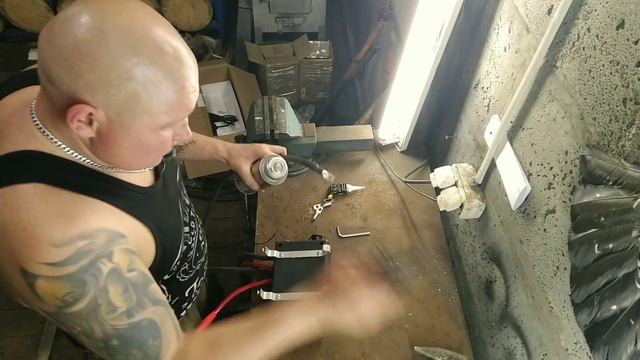 Подключение  электрической лебёдки на Ниву. Electric winch 6000  lbs.