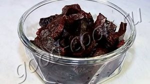 Маринованная закусочная свёкла, рецепт приготовления