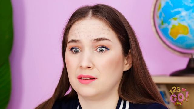 AMAZING DIY FOR GIRLS || 6 Brilliant Beauty Hacks and Tips By 123Go! Play! смотреть онлайн