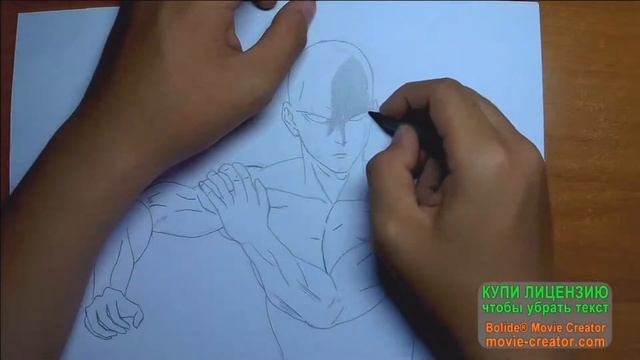 || Speed Drawing || Мускулистый Сайтама || Ванпанчмен || Узумаки Наруто смотреть онлайн