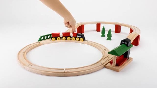 BRIO Деревянная железная дорога 