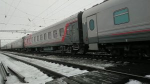 Первый рейс! ЭП20-069 с поездом № 160 Москва-Роза хутор