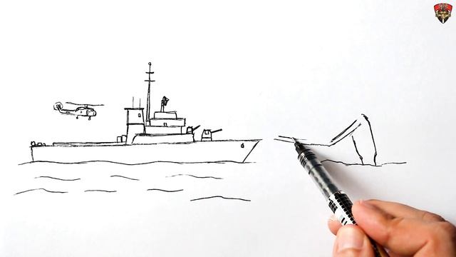 How to draw a Siren Head attacking Military ship смотреть онлайн