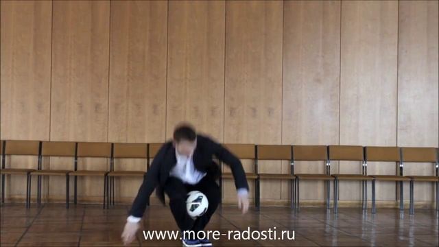 Футбольный фристайл на праздник