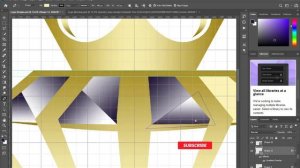 Photoshop Tutorial | Golden Diamond Logo Design