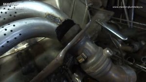 Изготовление прямоточного глушителя из штатного для мотоцикла BMW S1000