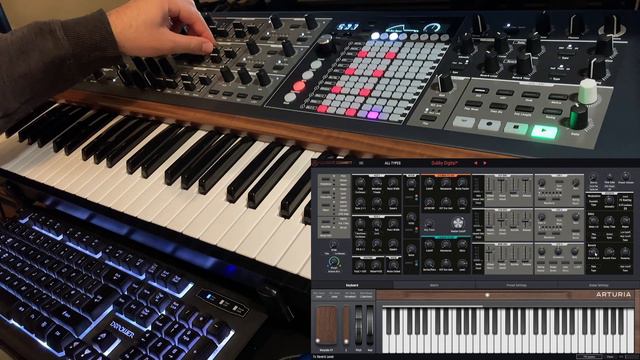 Arturia PolyBrute Dub Chord Sequence