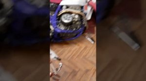 масляный радиатор на Yamaha tt-r 250 raid