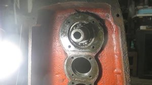 Розборка коробки передач НГФ-110Ш3 - Шпіндель і промвал.