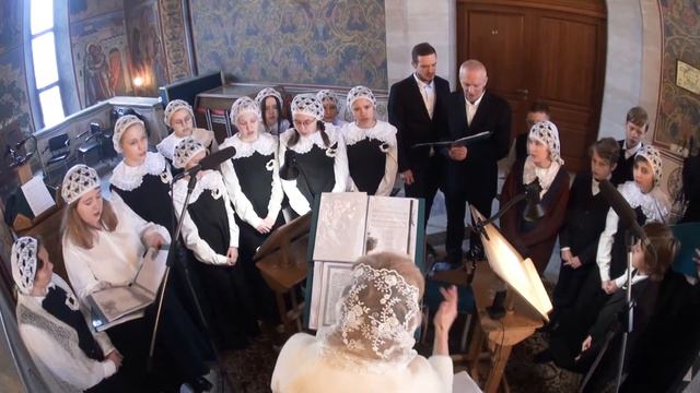 "Торжествуйте, веселитесь люди добрые со мной..." Колядка. смотреть онлайн