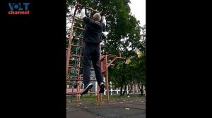 Подтягивание на турнике 25 раз