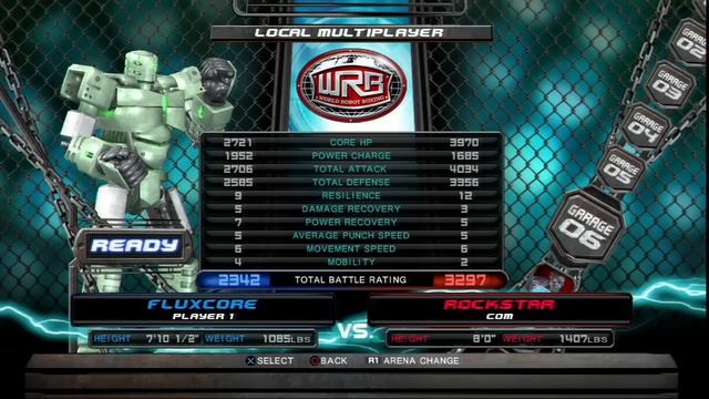 REAL STEEL THE VIDEO GAME - FLUXCORE vs ZEUS & ROCKSTAR (ЖИВАЯ СТАЛЬ) смотреть онлайн