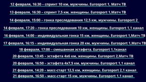 Биатлон чм 2021 Поклюка.Расписание трансляций ЧМ 2021 по биатлону.