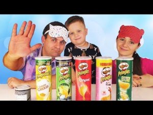 ★ PRINGLES CHALLENGE Родители Угадывают Вкус Чипсов ЧЕЛЛЕНДЖ