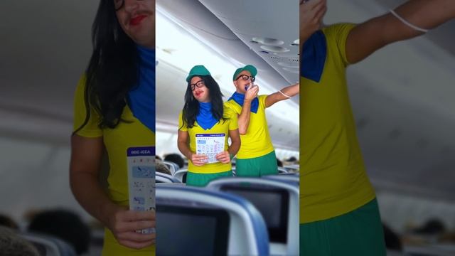 ?? Brazil ✈️ ??#brazil #brasil #cabincrew #funny #latin #carnival #samba #sambadejaneiro #avgeek