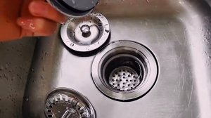 Заглушка для раковины с ситом