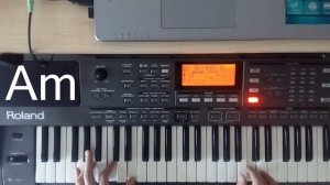 Видеоурок на синтезаторе. Гарик Сукачев - Я милого узнаю по походке.