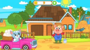 Детская ферма - развивающая игра