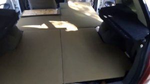 Калина, спальное место. Полка - спальник