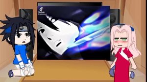 ♡swap sasuke and sakura AU react to Original AU♡|-SASUSAKU-|BAD GRAMMER|♥︎original idea♥︎|