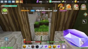 Amethyst Gem Hunting in SkyBlock Blockman go