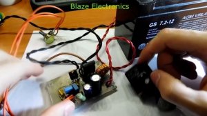 Отключение ЗУ в конце заряда.