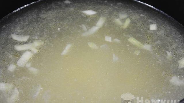 Creamy soup with pink salmon and cauliflower смотреть онлайн