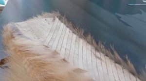 Шьем жилет из меха рыжей лисы