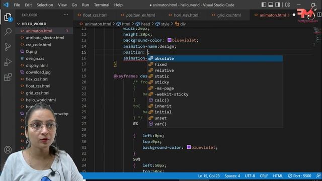 CSS Animation & Keyframes | Add Animation to your Website using CSS| Web Development Course 2022 #2