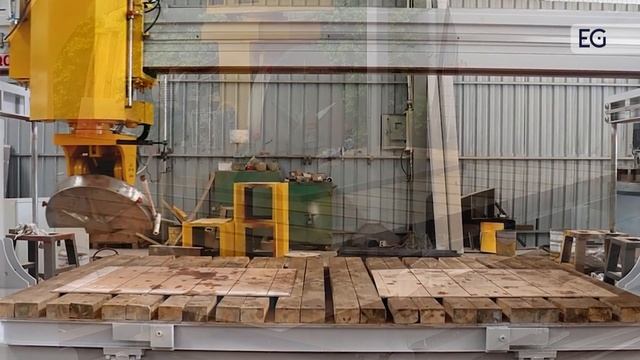 Портальный станок для резки каменных плит