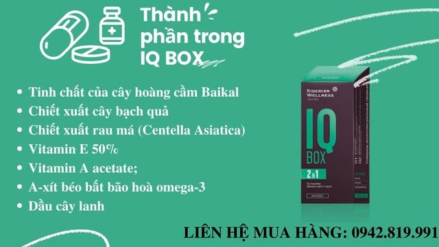 [REVIEW] THỰC PHẨM PHÁT TRIỂN TRÍ NÃO IQ BOX - | 0942819991 смотреть онлайн