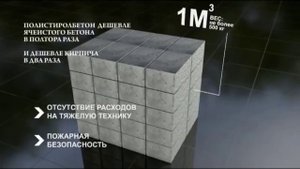Полистиролбетон. Производство полистиролбетонных строительных блоков. РИСТЭМстрой, Липецк