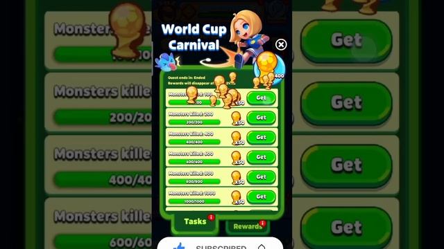 PunBall - World Cup Carnival All Tasks Complete ? | #ticket2ridegaming #punball #carnival #ytshorts