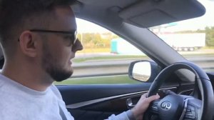 Infinity Q50 400+ horsepower - 0-100 4.5 сек POV Test Drive / Тест драйв от первого лица