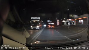 70mai A810 съёмка в ночное время. HDR Off. Технология MHL.