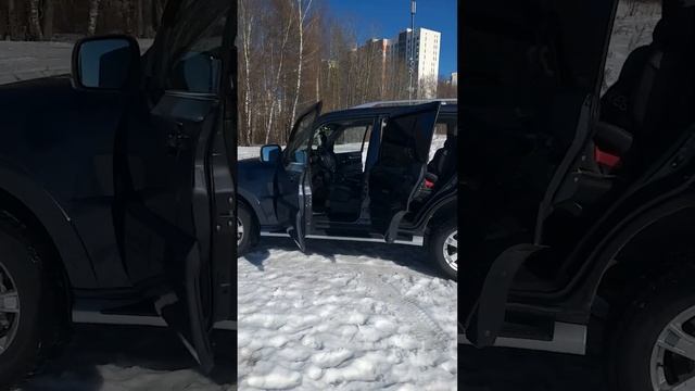 Mitsubishi Pajero 4 штатная акустика Rockford