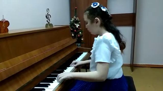 126. Менуэт Вольфганга Моцарта на фортепиано