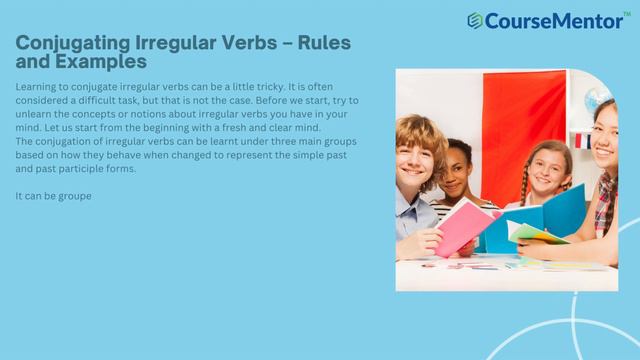 Irregular Verbs - Definition, Rules, Conjugation and Examples - CourseMentor™ смотреть онлайн