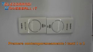 Come Programmare un Telecomando Faac XT2 433 868 SLH