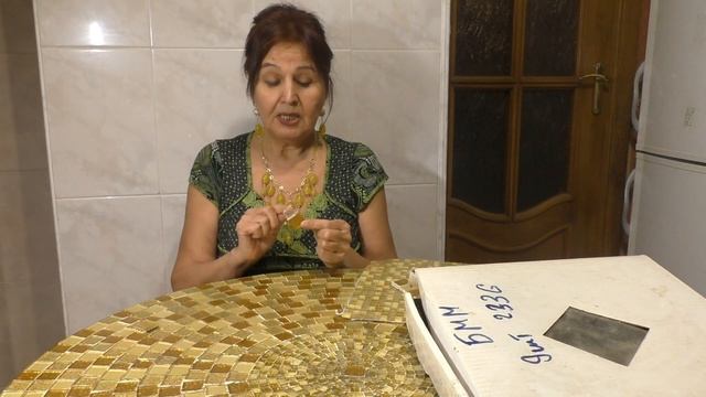 2 часть Необычная укладка мозаики на круглую столешницу