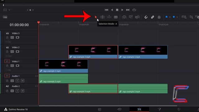 DaVinci Resolve Tutorial: How to Use the Auto Align Clips - Based On Timecode Function