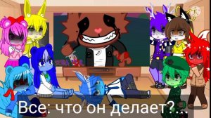 Реакция Happy tree friends на HTF amnesia | Gacha Friends