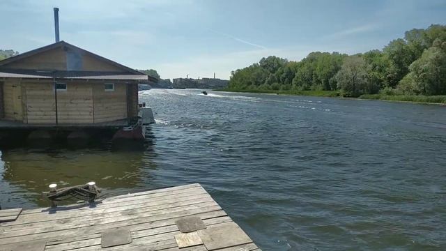 Баня на воде. Самара. 28.08.2020