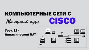 Компьютерные сети с CISCO - УРОК 32 из 250 - Динамический NAT