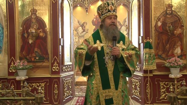 Слово епископа Максима в Неделю Вайи смотреть онлайн