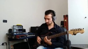 Rhapsody - Sacred power of raging winds - Guitar solo cover by Denny Di Motta